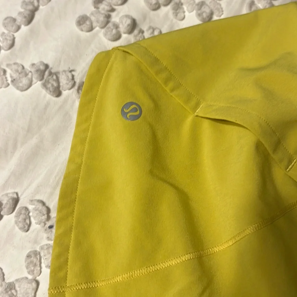 lululemon athletica Yellow Athletic Shorts